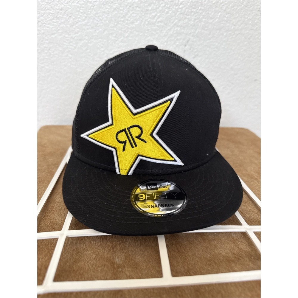 ROCKSTAR Energy Drink NewEra 9Fifty Snapback Hat Star Logo